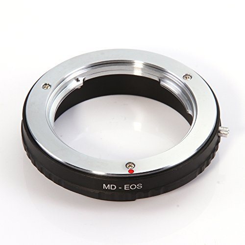 FOTGA MD-EOS Lentille Adaptateur Minolta MD MC pour Canon EOS EF 7D 5D2 5D3 1200D 700D 750D - Pas de Verre