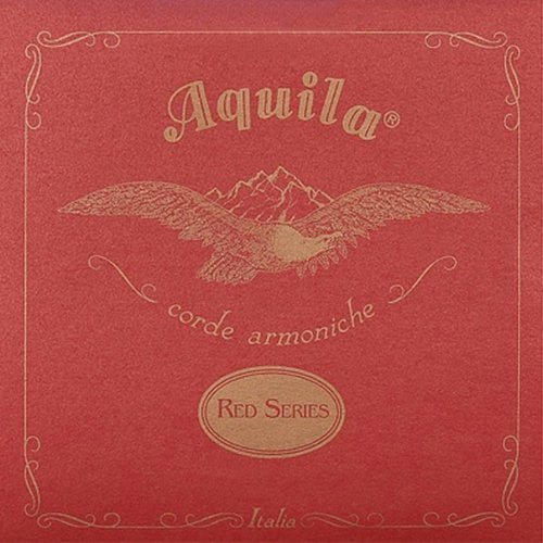 Aquila 76U Tenor-Ukulele G-Saite Red Series 76U (4th G) 8-string, nicht umsponnen