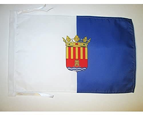 AZ FLAG - Flagge Provinz Alicante - 45x30 cm Mit Kordel - Alicante In Spanien Fahne 30 x 45 Cm - Flaggen