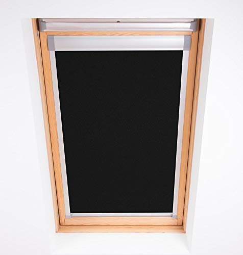 Bloc Skylight Blind für Velux Dachfenster Blockout, Schwarz, M06