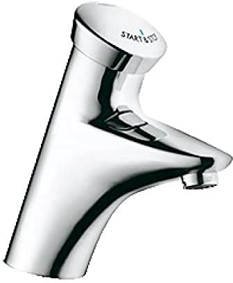 GROHE Eurodisc SE - Selbstschluss-Waschtischbatterie (wassersparend, Start-Stop-Funktion, Schnell-Montage-System), chrom, 36249000