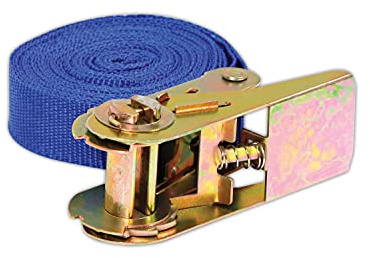 Streetwize - 4.5 Metre Ratchet Tie Down - Ideal For Tying Down: Cargo, Bikes, Motorcycles and Machinery