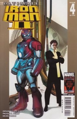 Ultimate Iron Man II #1 Pasqual Ferry Cover
