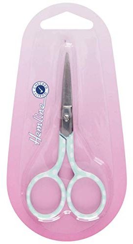Blue Polka Dot Scissors 3.5 Inch