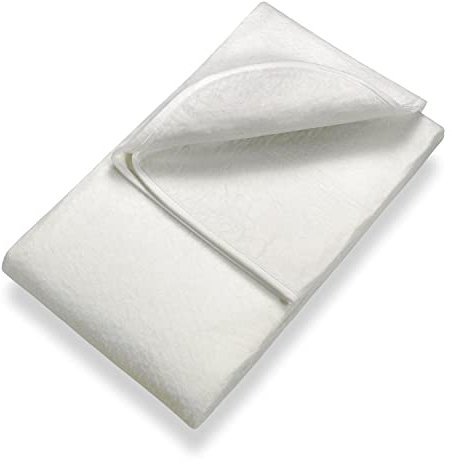 SETEX Matratzenunterlage, Polyester, Matratzenschoner zum Auflegen auf Lattenroste, 200 x 200 cm, Weiß