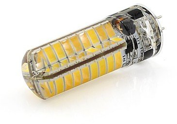 WELSUN GY6.35 LED-lampa 6 W 72 SMD 2835 12 V AC/DC silikon spotlight vit/varm (1 del) (ljuskälla färg: cool vit)