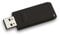 Verbatim Slider USB-Stick Drive 32 GB, USB 2.0, USB Speicherstick, für Laptop Notebook Ultrabook TV Autoradio, USB 2.0 Stick, Datenstick mit Schiebemechanismus, Schwarz