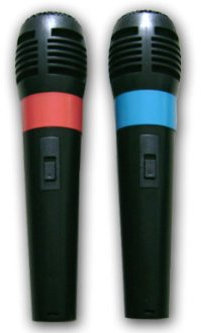 MIKROFONE für SONY PS3 WII mit ADAPTER