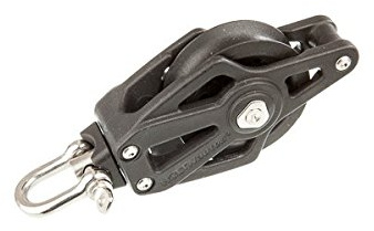 Single pulley with shackle with becket 45 mm - HOLT