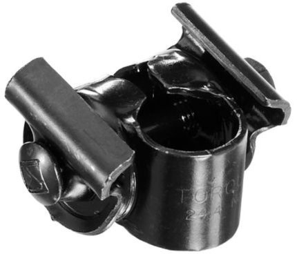 Sattelkloben Sattelklemme für Fahrradsattel Schwarz