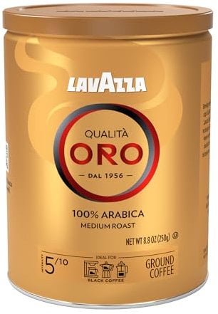 Lavazza Qualità Oro - 4 Lattine da 250 grammi [1 Kg]