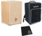 Schlagwerk CBA10S Cajon Bausatz Natur Finish + keepdrum CB02 Rucksack-+ Sitzpad