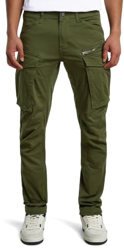 G-STAR Homme Pantalon Rovic Zip 3D Regular Tapered, Vert (DK Bronze Green D02190-5126-6059), 35W / 30L