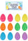 Henbrandt 48 x Colourful Fillable Plastic Surprise Easter Eggs for Egg Hunt Kids Easter Games/Decorations Arts and Crafts for Springtime Goodies Favours for Girls and Boys
