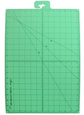 CLOVER Schneidematte (12 × 18) •Zoll-Anzeige, Polyurethan, 12 x 18 Inch