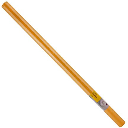 Idena 417509 - Papier de nappe en orange, un rouleau de 100 cm x 10 m, nappe en papier lavable comme décoration pour les fêtes, la rentrée scolaire et les anniversaires