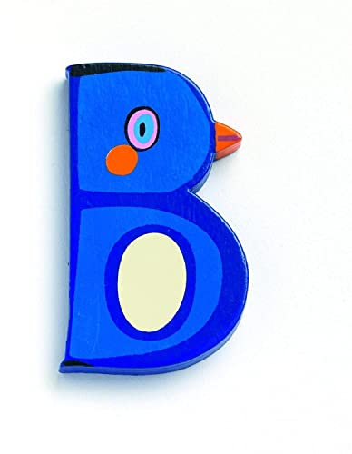 Djeco Buchstabe Tiere - B - Möbel, Dekoration und Aufbewahrung für Kinder, Unisex
