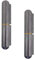 Gedotec Charnière Gond Porte Souder - Charnière en Acier à Soudure pour Porte Métallique, Fenêtre, Armoire, Portail, Meuble en Métal - Gond de Fixation Longueur 150 mm - Capacité Charge 290 kg