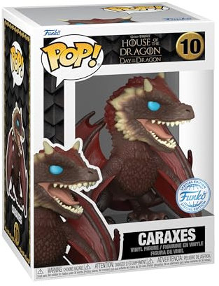 Funko Pop! TV: House of The Dragon - Caraxes - (Dragon)- Vinyl-Sammelfigur - Geschenkidee - Offizielle Handelswaren - Spielzeug Für Kinder und Erwachsene - TV Fans - Modellfigur Für Sammler