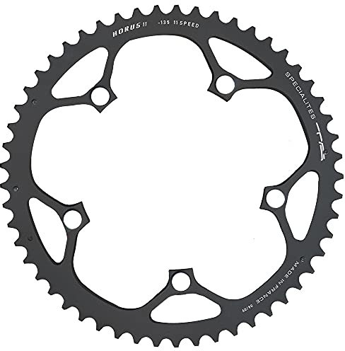 Spécialités TA Horus Campagnolo 11 Speed 135PCD Kettenblatt, Schwarz, 53T Outer