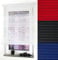 Garduna PVC Jalousie # Weiss 120 x 160cm # - viele Farben & Größen