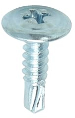 TIMCO PZ2 CSK BZP Twin Woodscrews - 6 x 1 - Zinc - Pack of 35