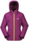 Cox Swain Damen Outdoor Funktions Regenjacke Breaker 8.000mm Wassersäule + 5.000mm atmungsaktiv, Colour: Purple/Yellow Zipper, Size: S