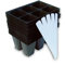 9 GreenBox – Seedling – Juego de bandejas, 144 celdas: (24 bandejas; 6-Cells por bandeja), Plus 5 etiquetas para plantas