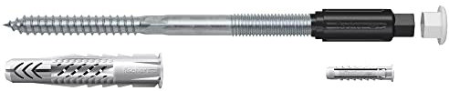 Fischer Thermax 8/140 M6, Kit 20 pz Tasselli per Fissaggio su Cappotto Isolante Max 140 mm, Carichi Medio Leggeri