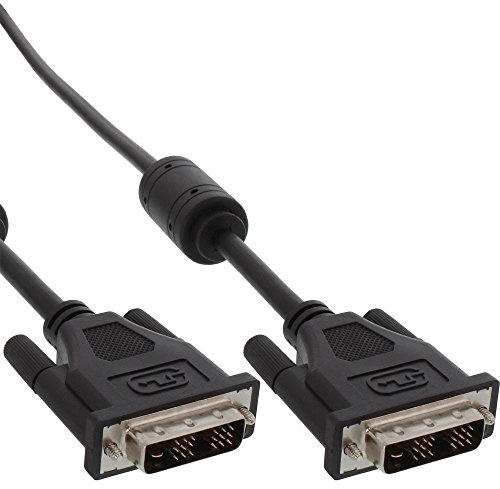 InLine 17765 5 m DVI 17765 Kabel, 5 m, schwarz, männlich/männlich
