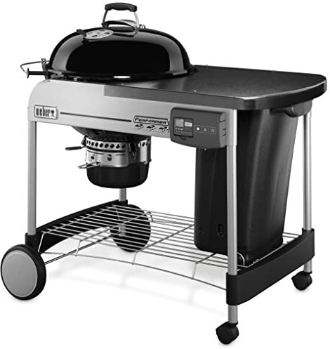 Weber Performer Deluxe Barbecue Kettle Antracite Nero, Acciaio Inossidabile