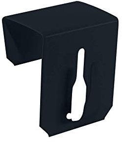 10x Fensterhaken Dekohaken Fensterklipp für Fensterdekoration wie Lichterketten, Weihnachtssterne, Lichtervorhänge, Osterdekoration, Fensterbilder uvm. (anthrazit, Klemmbereich 21-23 mm)