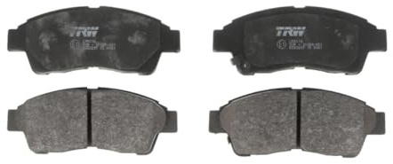 TRW GDB3207 Brake Pad Set of 4 Compatible for Toyota Ipsum (_XM1_) 1996-2001 Front Axle and Other Vehicles