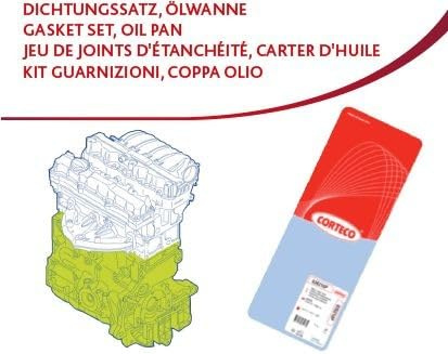 Corteco 427024P Dichtungssatz, Kurbelgehäuse