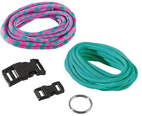 Paracord Starter Set Sortiert rosa/t?rkis