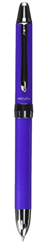 Pentel Multi Function Pen Vicuna EX, Fine Ballpoint and 0.5mm Mechanical Pencil, Violet (BXW1375V)