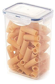 LocknLock CLASSIC Frischhaltedose | 1,3 L | 13,5 x 10,2 x 18,5 cm | 100 % luft- und wasserdichte Vorratsdose | Spülmaschinen-, und Mikrowellengeeignet | BPA-Frei | 4-fach Sicherheits-Verschluss