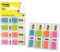 Post-it Index Haftstreifen, Mini, 4 Spender, 11.9 mm x 43.2 mm, 35 Haftstreifen pro Spender - Für Dokumente und Wichtige Informationen