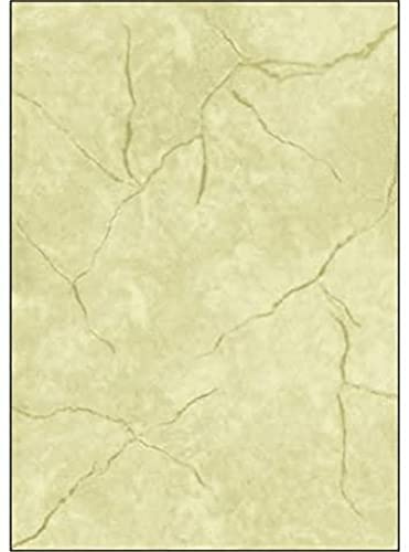 SIGEL Urkundenpapier Granit Beige DIN A4 200 g 50 Blatt | DP648, Hochwertiger Karton, Motiv beidseitig für Auszeichnungen und repräsentative Dokumente