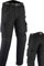 Texpeed Mens All Black Waterproof Armoured Motorcycle Motorbike Biker Trousers/Pants With CE Armour (EN 1621-1) - 32W / 32L