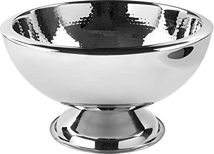 Fink KALAS Punch-Bowl, Edelstahl, Silber, 43 x 43 x 25 cm