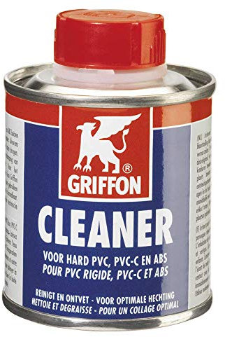 Unbekannt Griffon Cleaner PVC, PVC-C & ABS (125 ml)/ Reinigungsmittel zur Reinigung und Entfettung zu verklebender Rohre, Muffen und Fittings