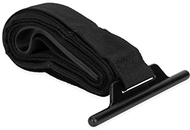 Camco RV Awning Replacement Pull Strap | Convenient Way to Roll Awning Out or Retract Awning | Measures 99-1/4-inches (L) x 1-inch (W) | Black (42505)