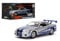 Jada Toys 97184S Nissan Miniatur-Auto Skyline GTR R34 Brian Fast and Furious Maßstab 1:32, Grau/Blau