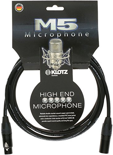 Klotz Mikrofonkabel 15 m XLR M5 Neutrik – Mikrofonkabel
