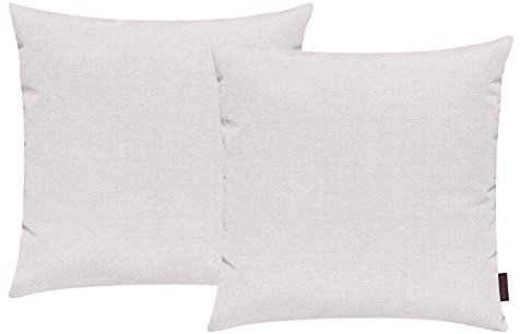 Magma Heimtex Fino Kissenhülle ca. 50 x 50 cm Farbe 82 elfenbein (2er Set) …