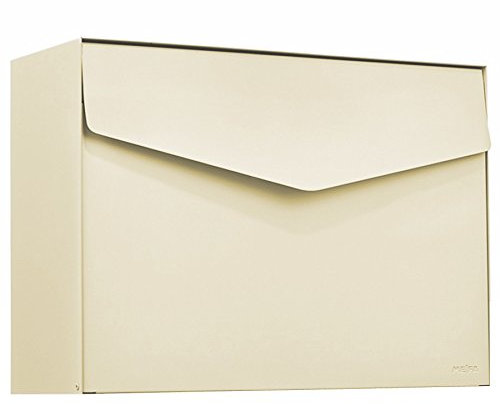MEFA Briefkasten Letter (112) Elfenbein RAL 1014 Wandbriefkasten