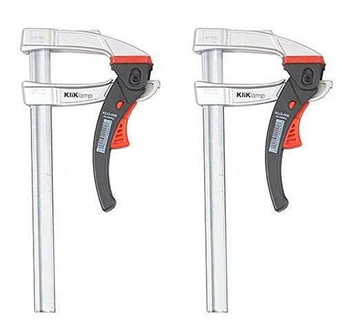 Bessey KLI3.008 8-Inch Ratcheting KliKlamp - 2 Pack