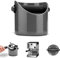 Dreamfarm Grindenstèin Sturdy, Compact, Modern Space-Saving Espresso Coffee Grind Knock Box - Silver