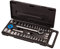 Amtech I0100 Socket Set, Mechanics Tool Kit, 40-Piece Chrome Plated Carbon Steel, Assortment of 1/4 and 3/8, Storage Case